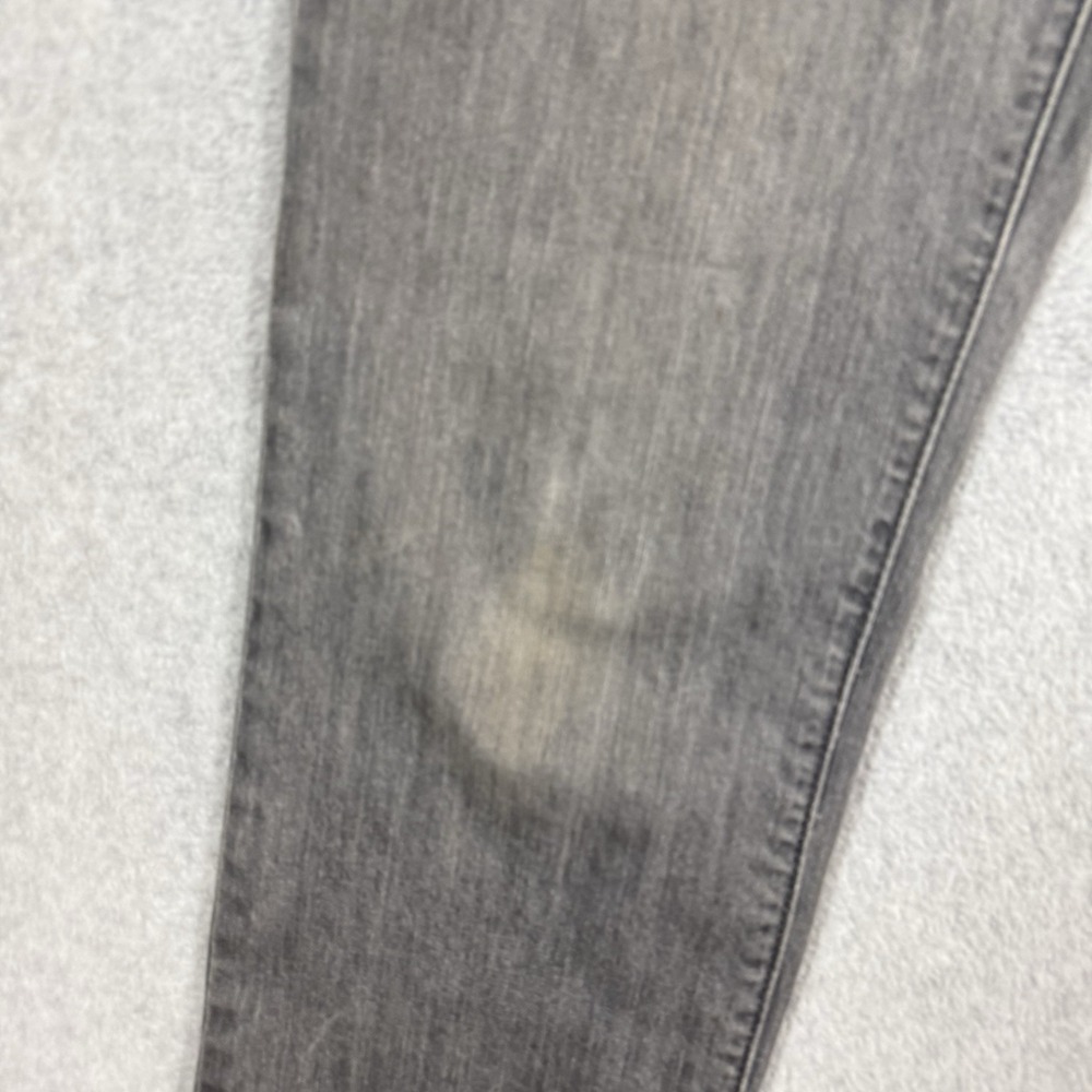 Patagonia Organic Cotton Jeans Mens 33x32 Gray Straight Leg Stretch Denim READ - Picture 6 of 16